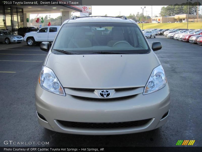 Desert Sand Mica / Taupe 2010 Toyota Sienna LE