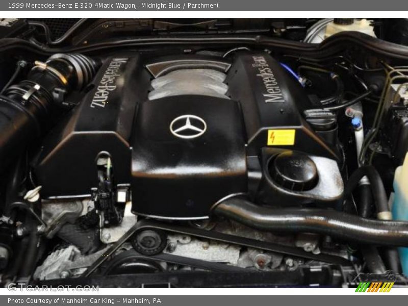 Midnight Blue / Parchment 1999 Mercedes-Benz E 320 4Matic Wagon