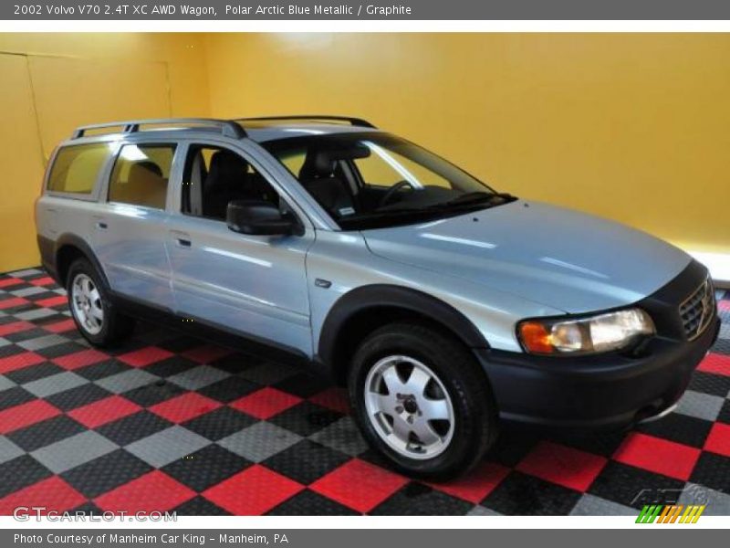 Polar Arctic Blue Metallic / Graphite 2002 Volvo V70 2.4T XC AWD Wagon