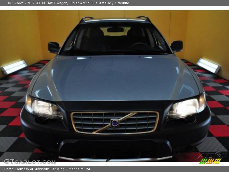 Polar Arctic Blue Metallic / Graphite 2002 Volvo V70 2.4T XC AWD Wagon