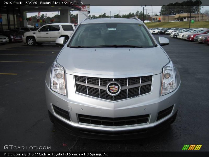 Radiant Silver / Shale/Ebony 2010 Cadillac SRX V6