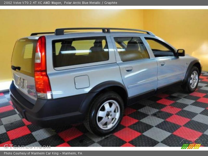 Polar Arctic Blue Metallic / Graphite 2002 Volvo V70 2.4T XC AWD Wagon