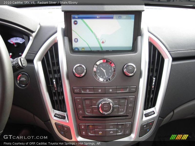 Radiant Silver / Shale/Ebony 2010 Cadillac SRX V6