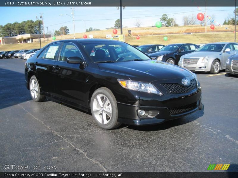 Black / Dark Charcoal 2010 Toyota Camry SE V6
