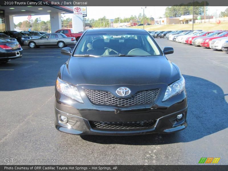 Black / Dark Charcoal 2010 Toyota Camry SE V6