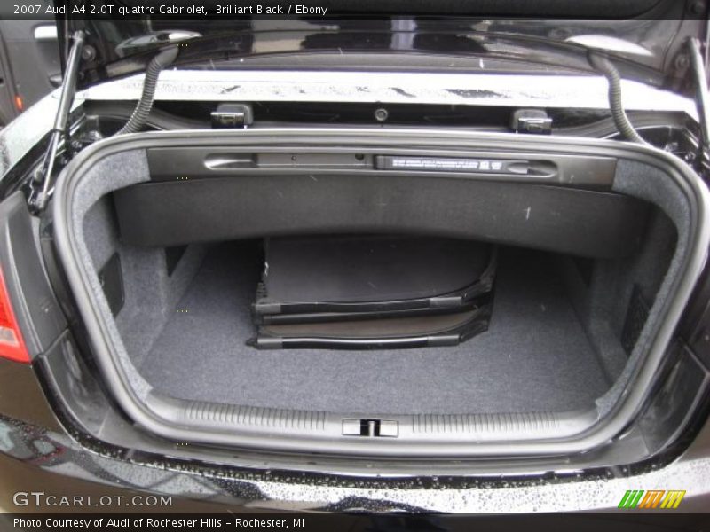 Brilliant Black / Ebony 2007 Audi A4 2.0T quattro Cabriolet