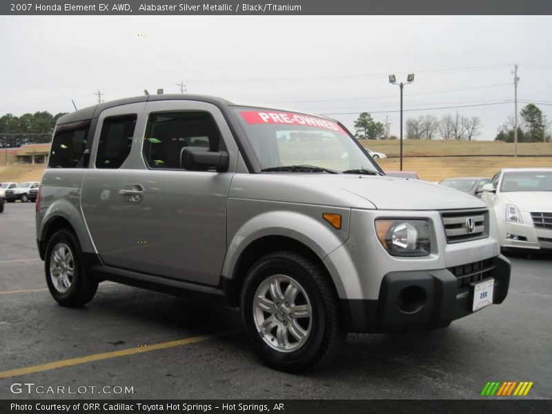 Alabaster Silver Metallic / Black/Titanium 2007 Honda Element EX AWD