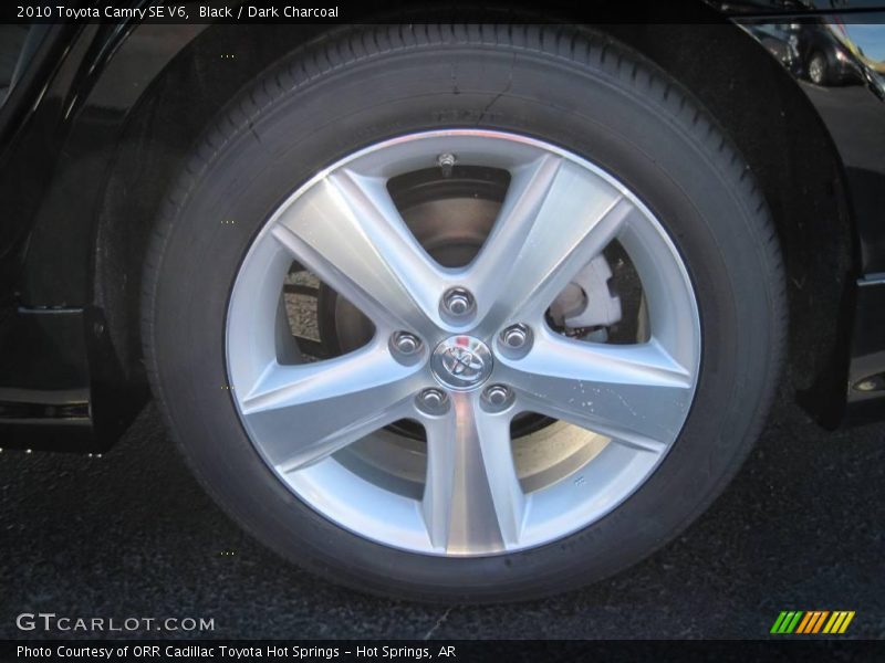 Black / Dark Charcoal 2010 Toyota Camry SE V6