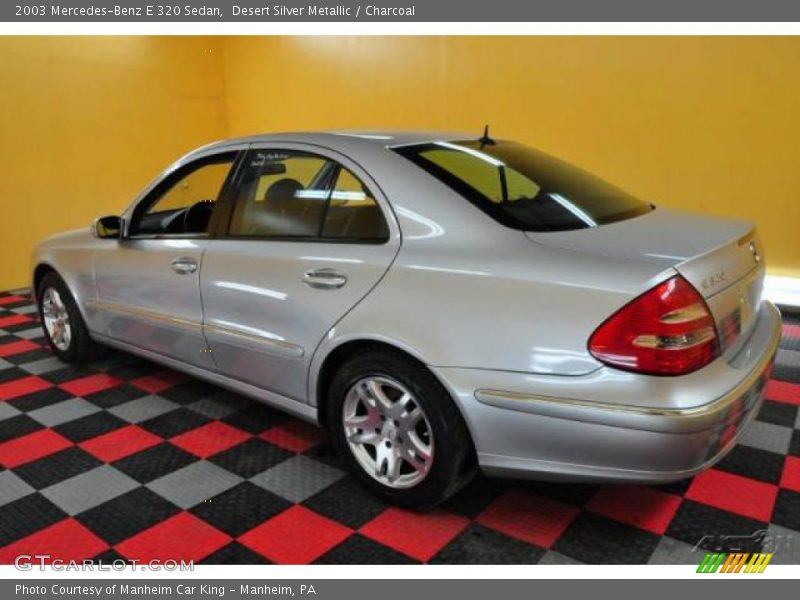 Desert Silver Metallic / Charcoal 2003 Mercedes-Benz E 320 Sedan