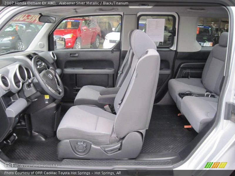 Alabaster Silver Metallic / Black/Titanium 2007 Honda Element EX AWD