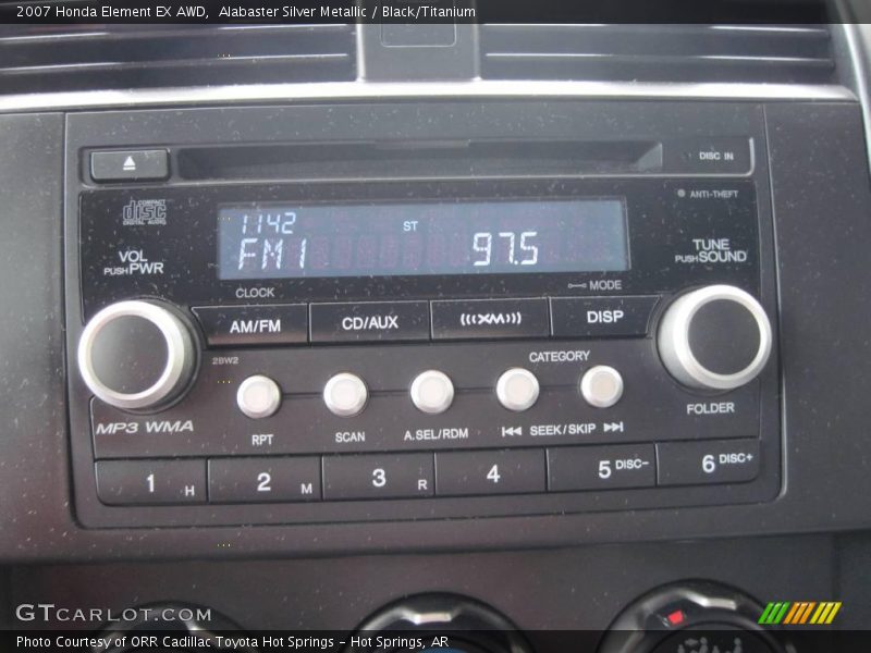 Alabaster Silver Metallic / Black/Titanium 2007 Honda Element EX AWD