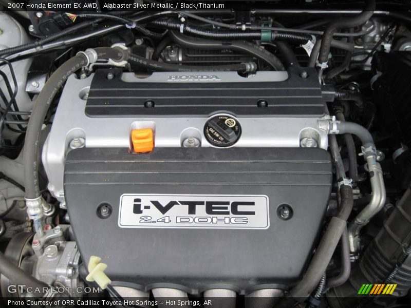 Alabaster Silver Metallic / Black/Titanium 2007 Honda Element EX AWD