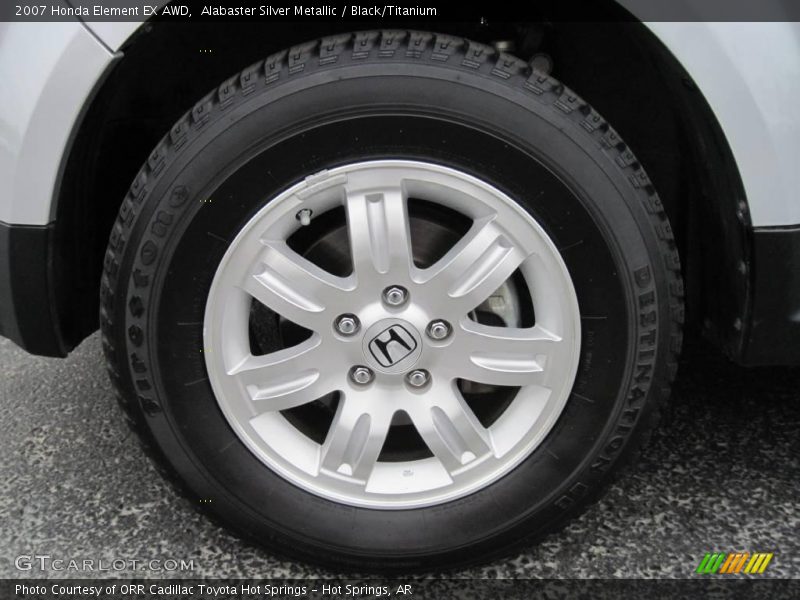 Alabaster Silver Metallic / Black/Titanium 2007 Honda Element EX AWD