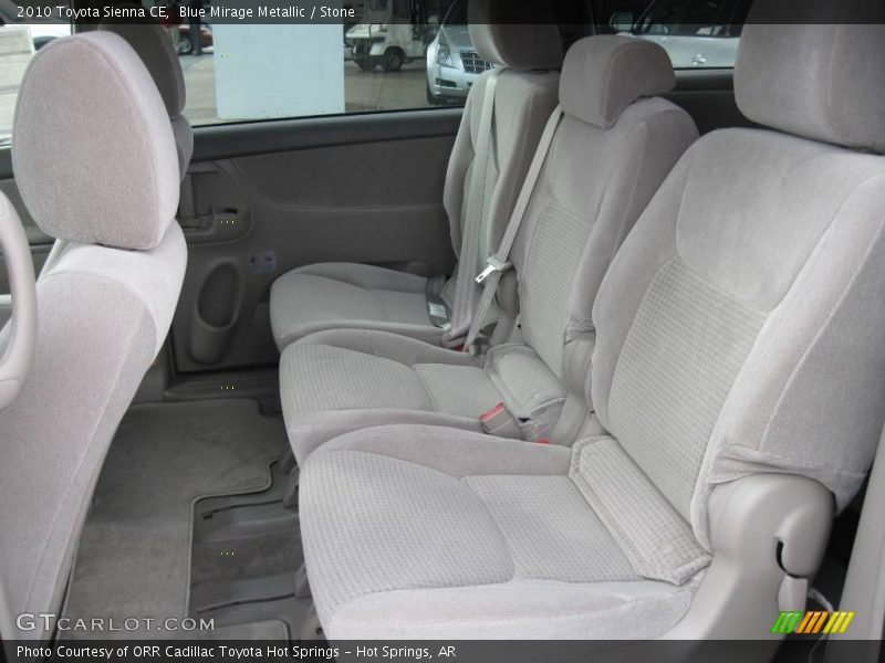 Blue Mirage Metallic / Stone 2010 Toyota Sienna CE