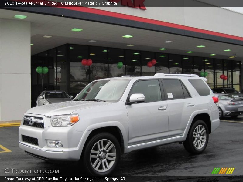 Classic Silver Metallic / Graphite 2010 Toyota 4Runner Limited