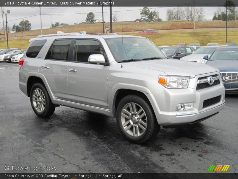 Classic Silver Metallic / Graphite 2010 Toyota 4Runner Limited