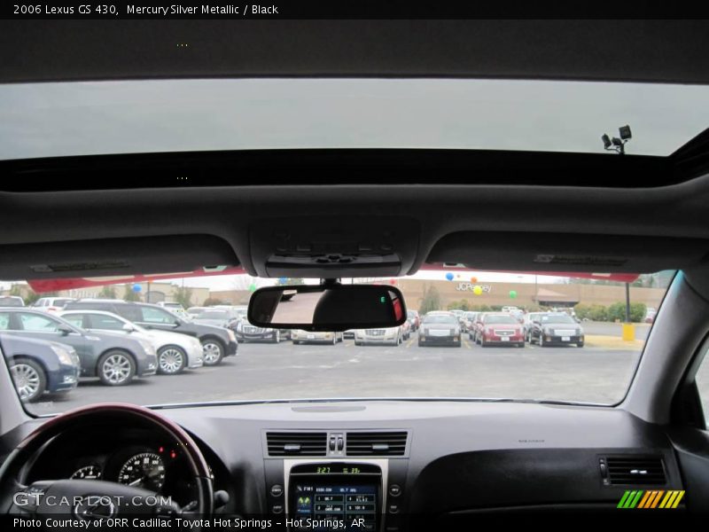 Mercury Silver Metallic / Black 2006 Lexus GS 430