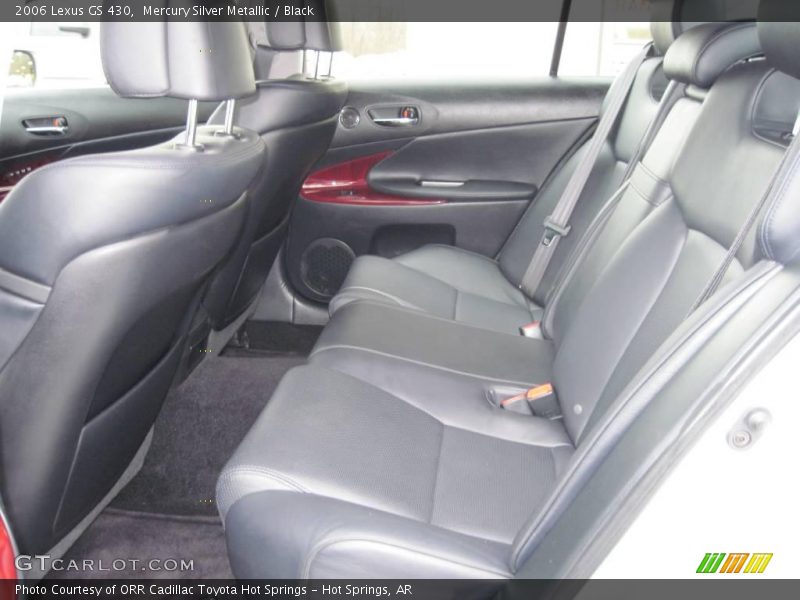 Mercury Silver Metallic / Black 2006 Lexus GS 430