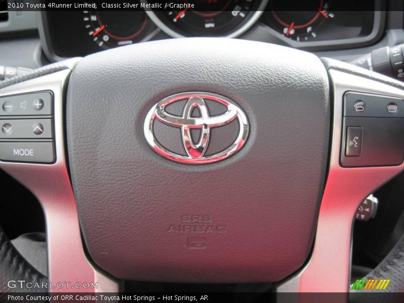 Classic Silver Metallic / Graphite 2010 Toyota 4Runner Limited