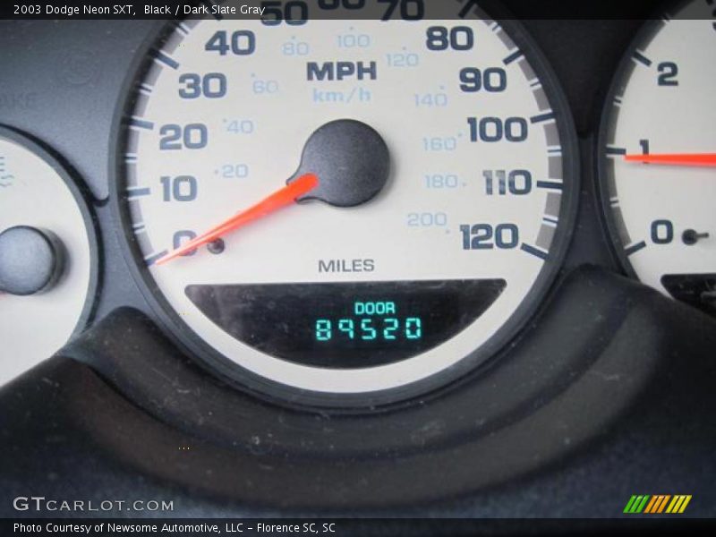 Black / Dark Slate Gray 2003 Dodge Neon SXT