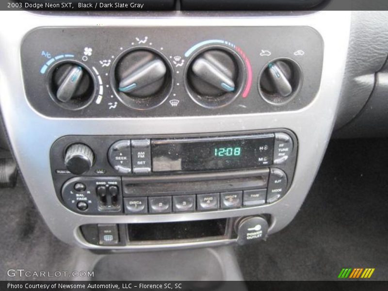 Black / Dark Slate Gray 2003 Dodge Neon SXT