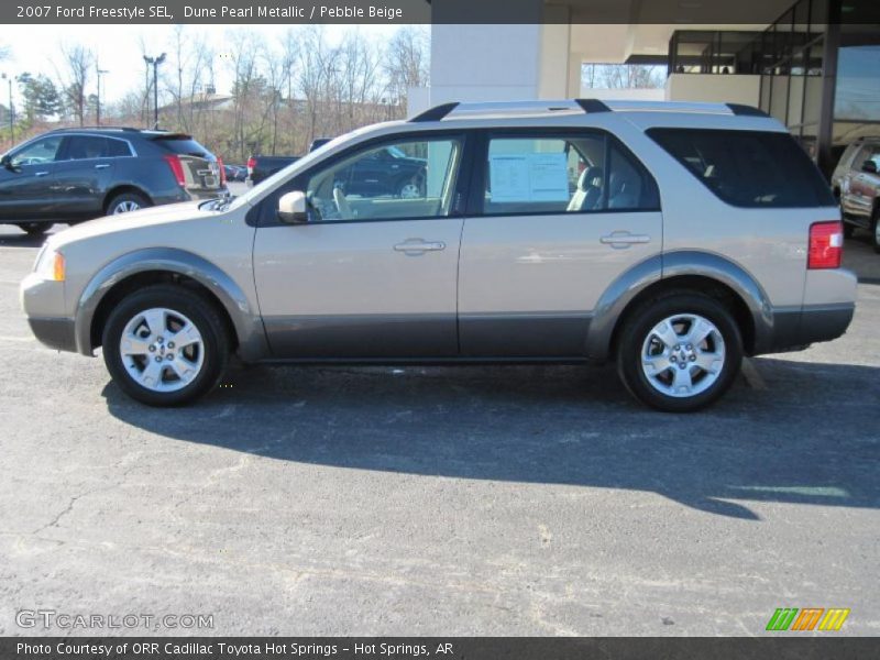 Dune Pearl Metallic / Pebble Beige 2007 Ford Freestyle SEL