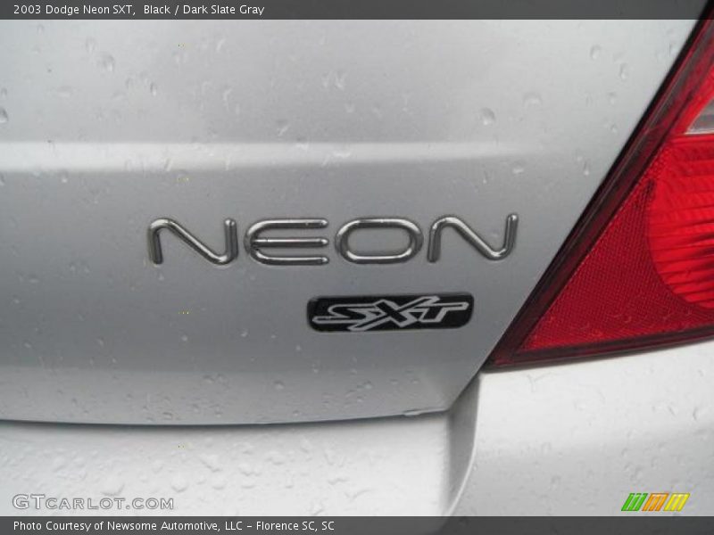 Black / Dark Slate Gray 2003 Dodge Neon SXT