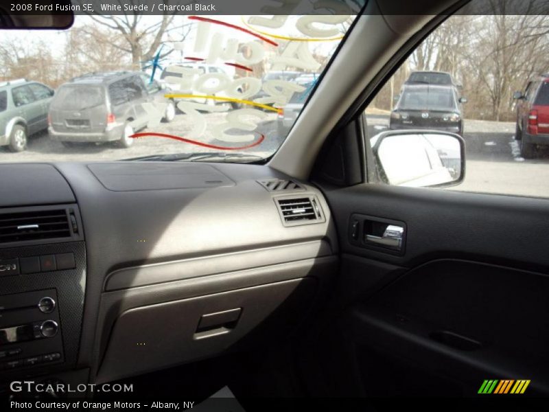 White Suede / Charcoal Black 2008 Ford Fusion SE