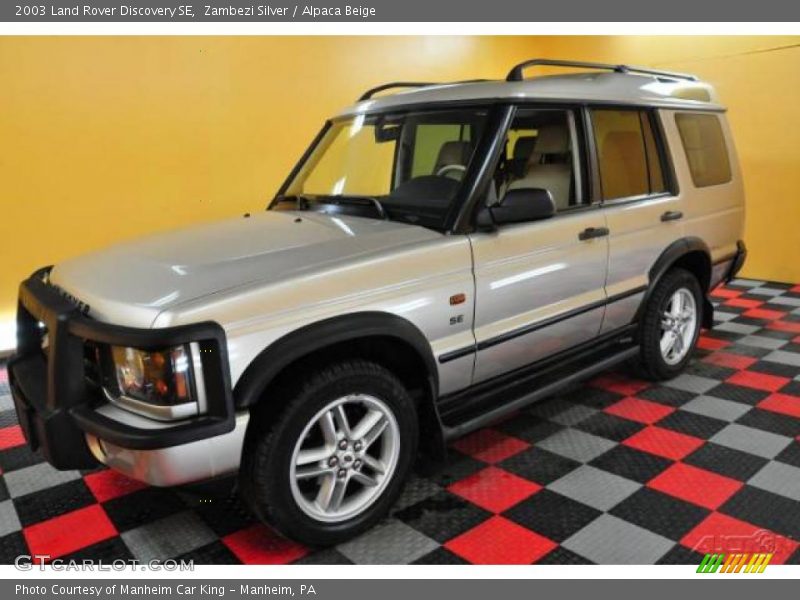 Zambezi Silver / Alpaca Beige 2003 Land Rover Discovery SE