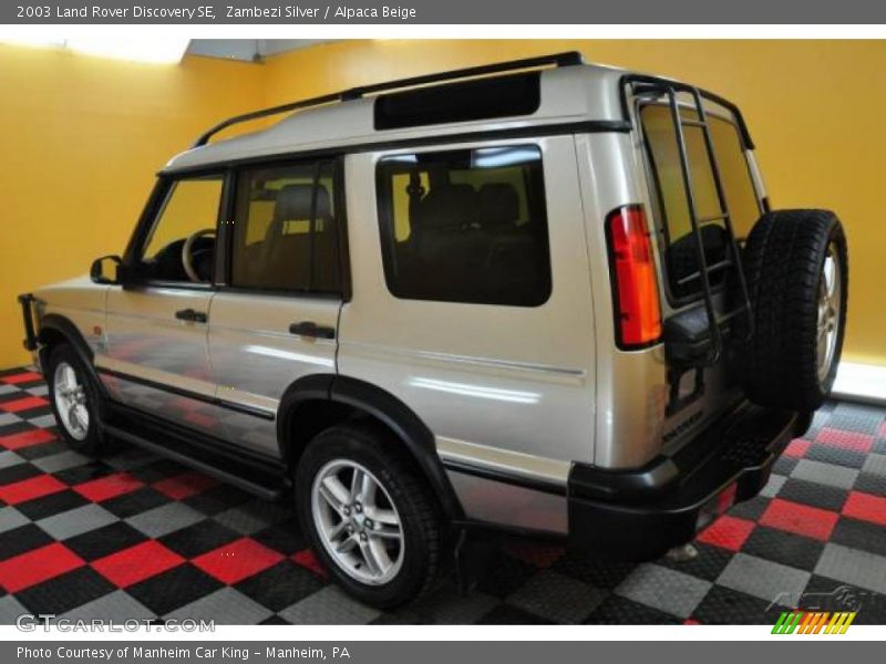 Zambezi Silver / Alpaca Beige 2003 Land Rover Discovery SE