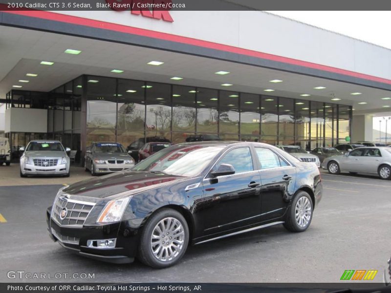 Black Raven / Cashmere/Cocoa 2010 Cadillac CTS 3.6 Sedan