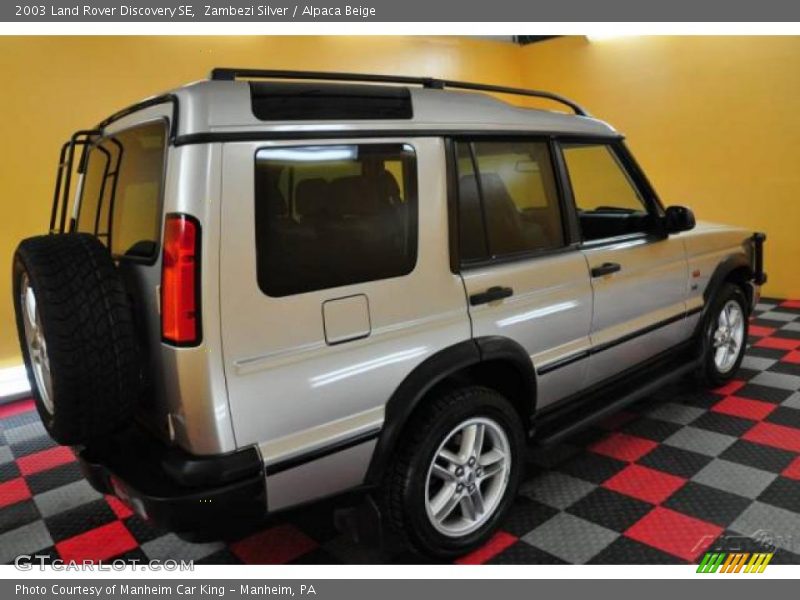 Zambezi Silver / Alpaca Beige 2003 Land Rover Discovery SE