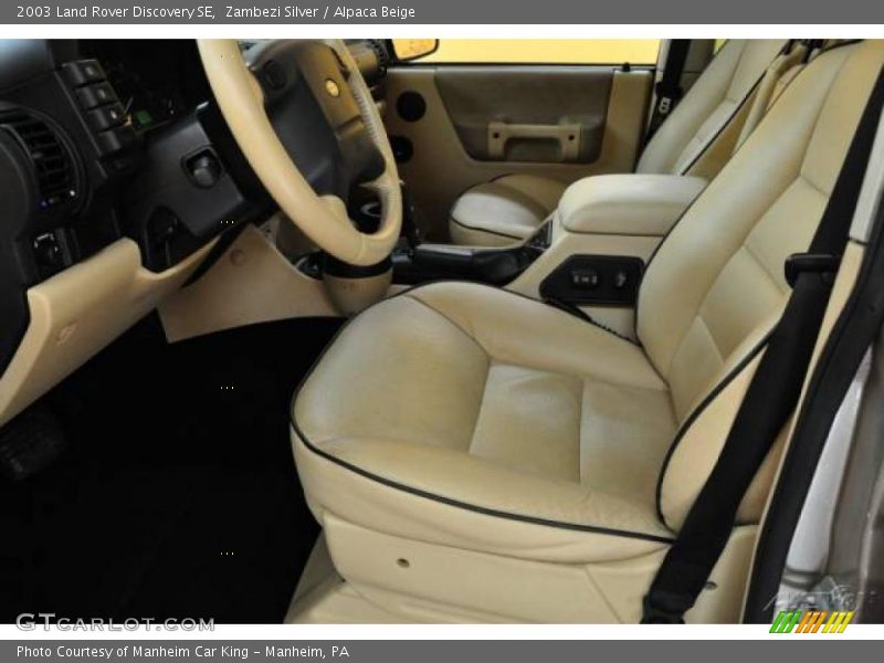 Zambezi Silver / Alpaca Beige 2003 Land Rover Discovery SE