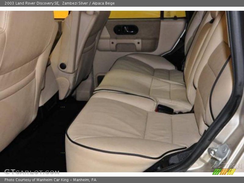 Zambezi Silver / Alpaca Beige 2003 Land Rover Discovery SE