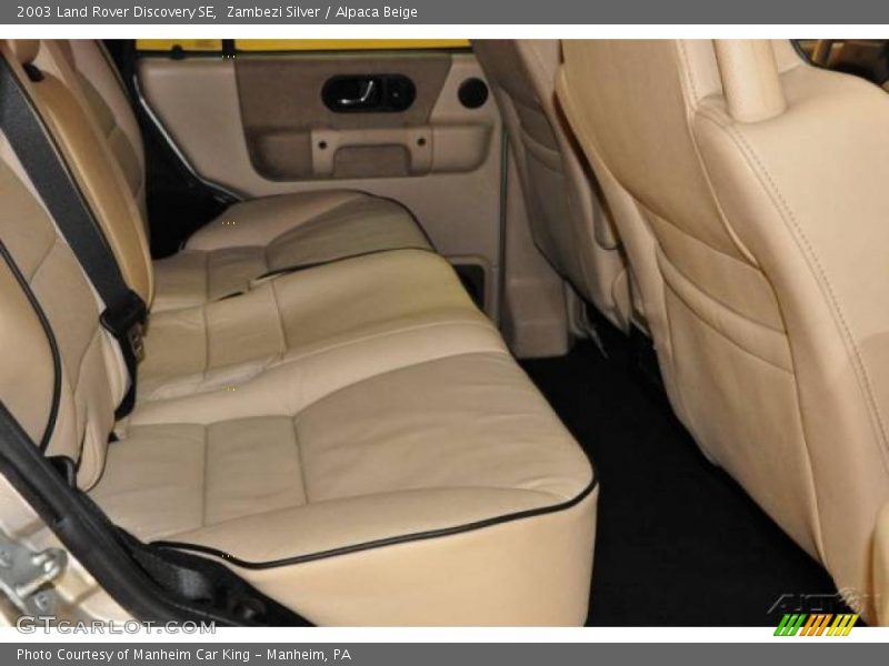 Zambezi Silver / Alpaca Beige 2003 Land Rover Discovery SE