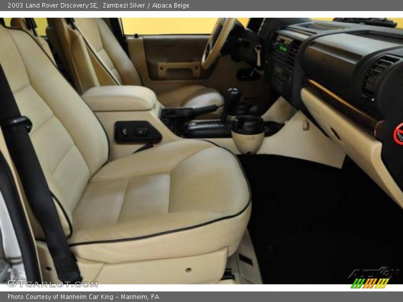 Zambezi Silver / Alpaca Beige 2003 Land Rover Discovery SE