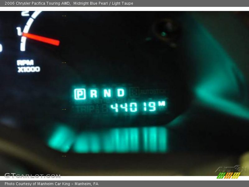Midnight Blue Pearl / Light Taupe 2006 Chrysler Pacifica Touring AWD