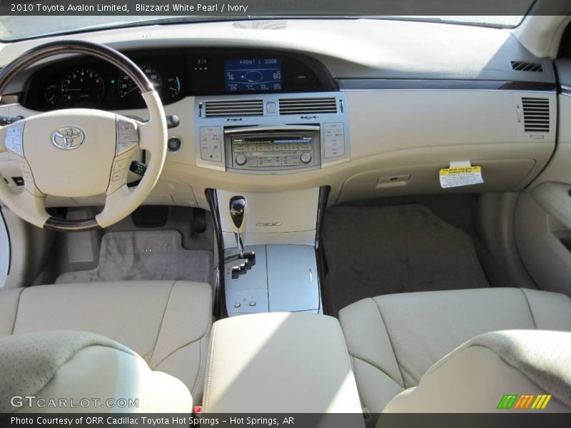 Blizzard White Pearl / Ivory 2010 Toyota Avalon Limited