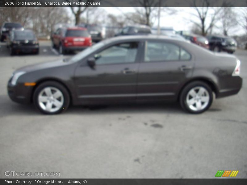 Charcoal Beige Metallic / Camel 2006 Ford Fusion SE