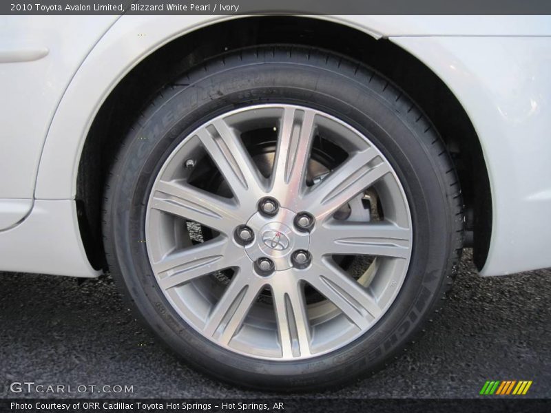 Blizzard White Pearl / Ivory 2010 Toyota Avalon Limited