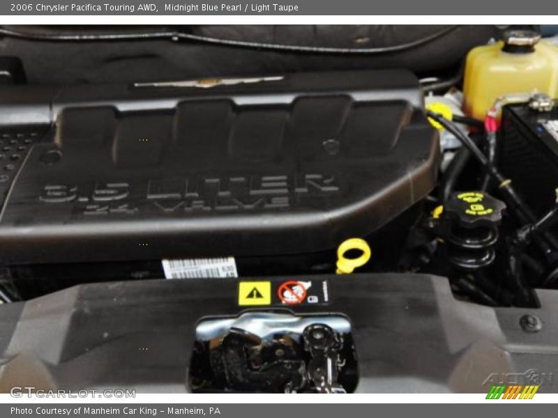 Midnight Blue Pearl / Light Taupe 2006 Chrysler Pacifica Touring AWD