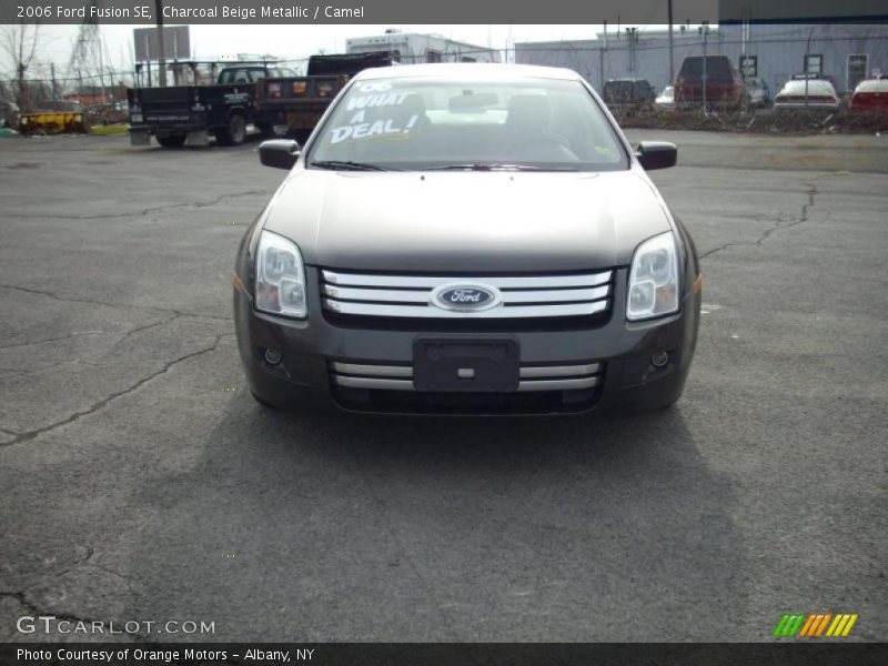 Charcoal Beige Metallic / Camel 2006 Ford Fusion SE