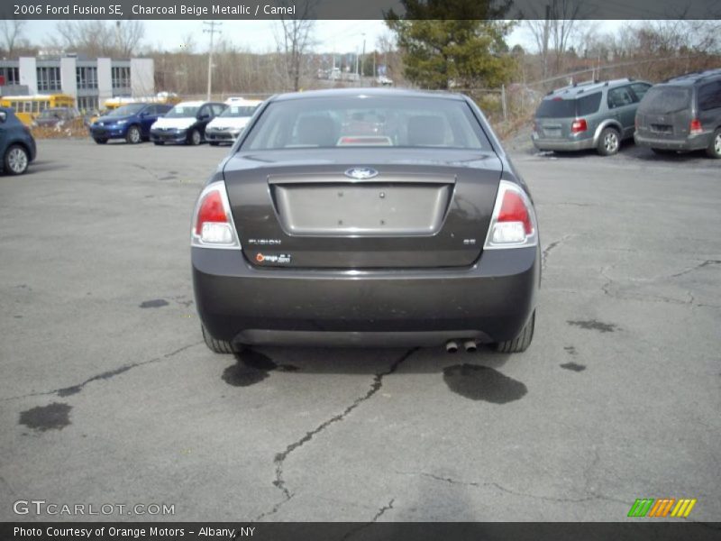 Charcoal Beige Metallic / Camel 2006 Ford Fusion SE