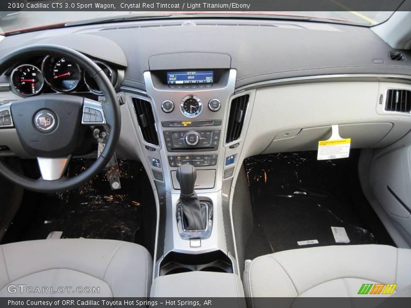 Crystal Red Tintcoat / Light Titanium/Ebony 2010 Cadillac CTS 3.0 Sport Wagon