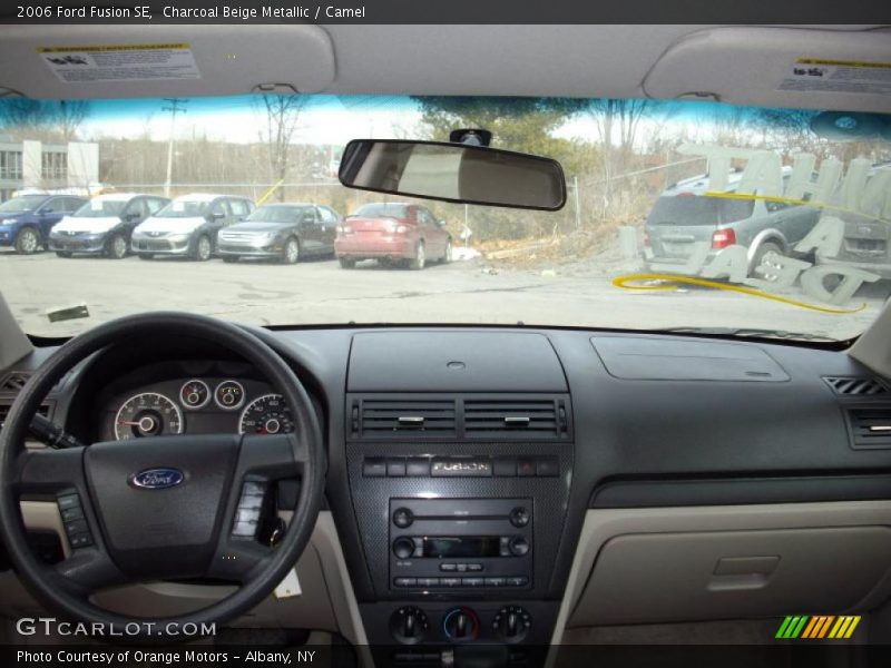 Charcoal Beige Metallic / Camel 2006 Ford Fusion SE