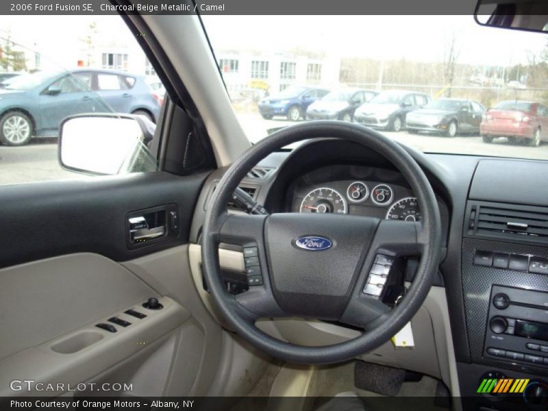 Charcoal Beige Metallic / Camel 2006 Ford Fusion SE