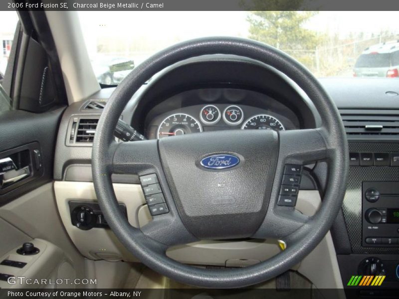 Charcoal Beige Metallic / Camel 2006 Ford Fusion SE