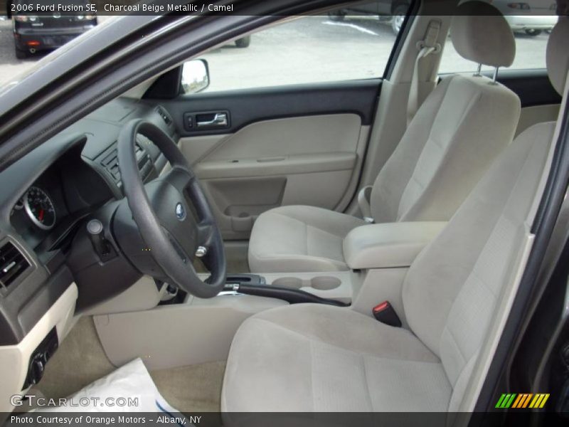Charcoal Beige Metallic / Camel 2006 Ford Fusion SE