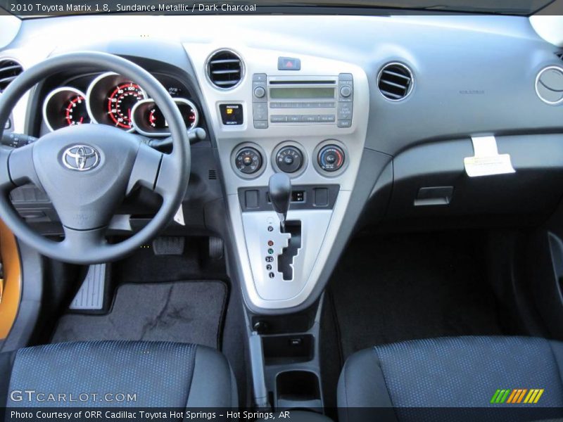Sundance Metallic / Dark Charcoal 2010 Toyota Matrix 1.8