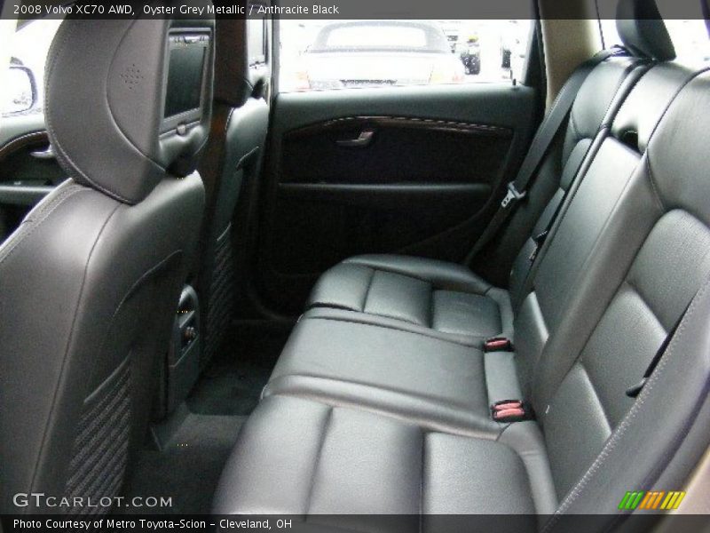 Oyster Grey Metallic / Anthracite Black 2008 Volvo XC70 AWD